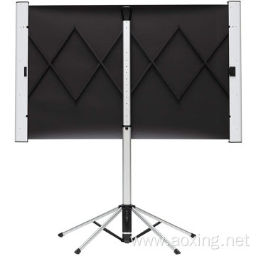 Tripod stand projection screen mobile portable outdoor